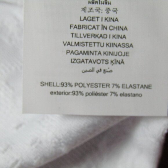 Michael Michael Kors White Eyelet Flower Off Shoulder Top Womens Size 3X New Tag - Picture 7 of 9